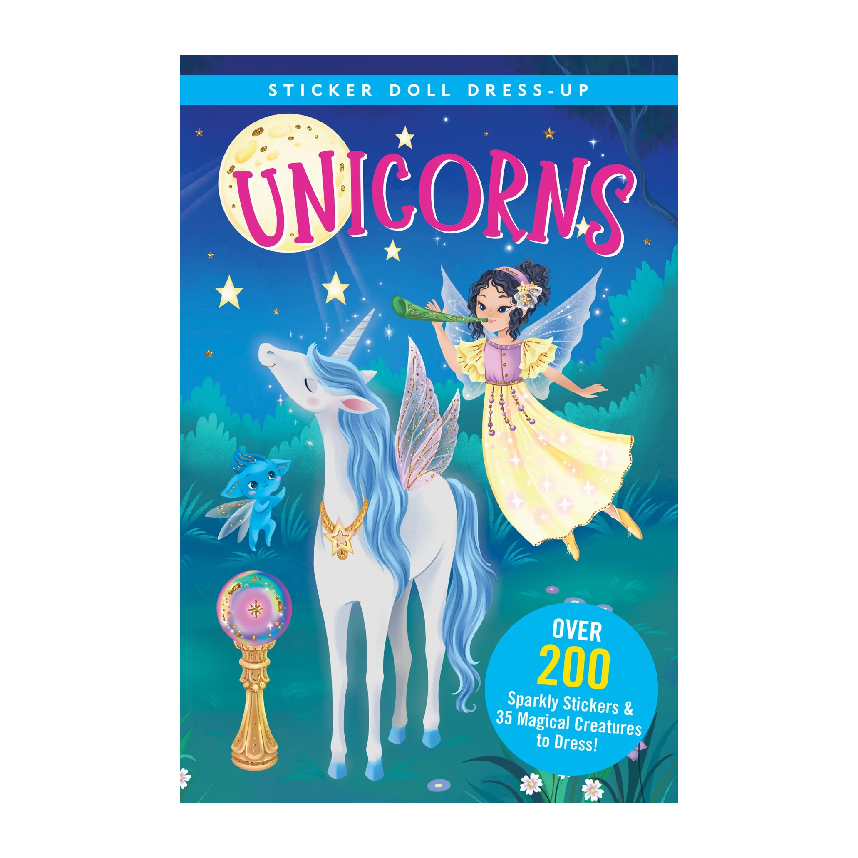 Sticker Doll Dress-Up: Unicorns