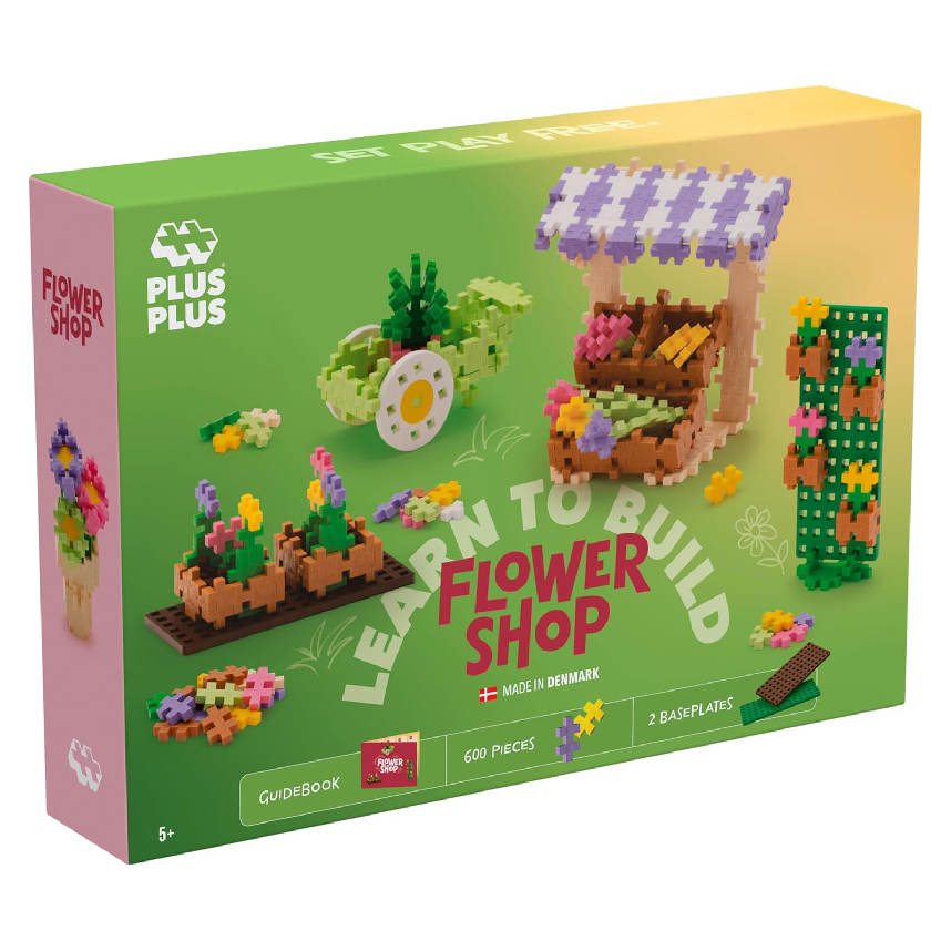 Plus-Plus Learn To Build Flower Shop