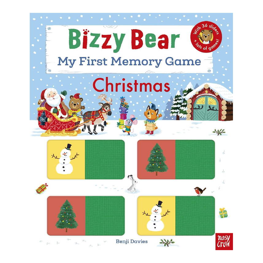 Bizzy Bear First Memory Game Christmas