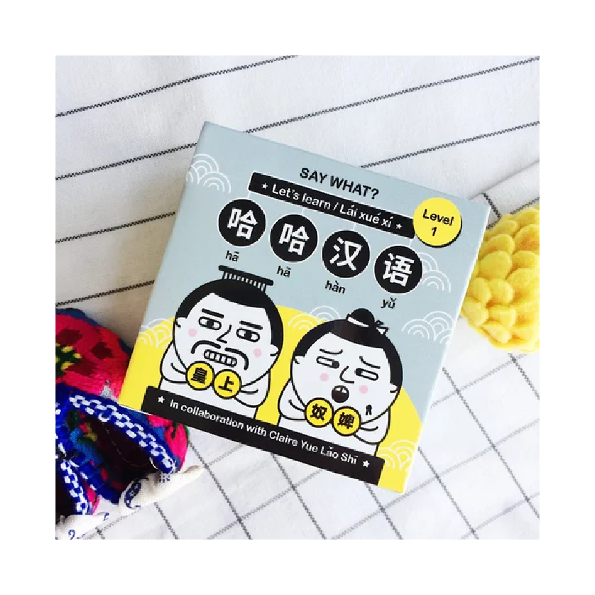 Say What? Haha Hanyu 哈哈汉语 Card Game