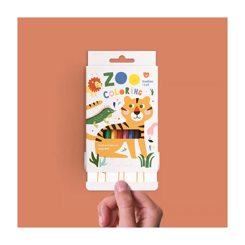 Scrollino ZOO Coloring