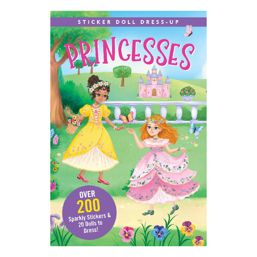 Sticker Doll Dress-Up: Princesses