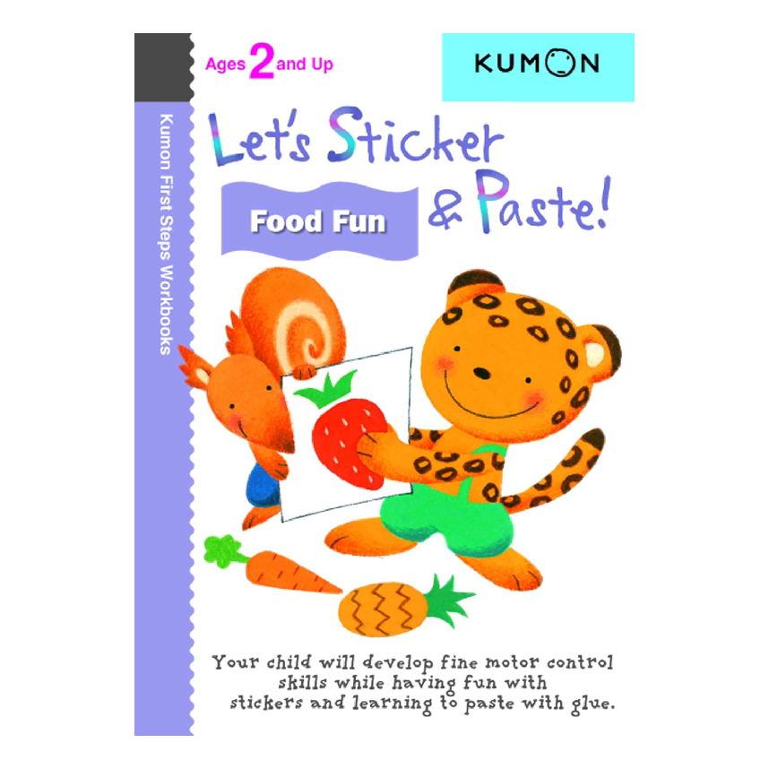 Kumon Lets Sticker And Paste! Food Fun