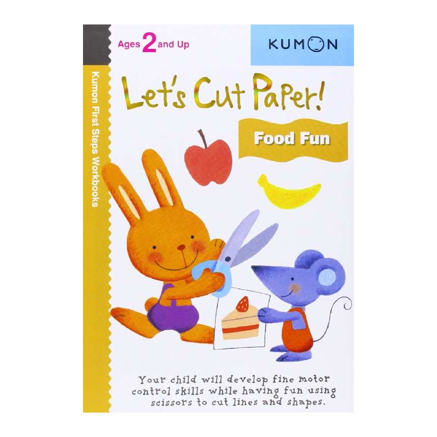 Kumon Lets Cut Paper! Food Fun
