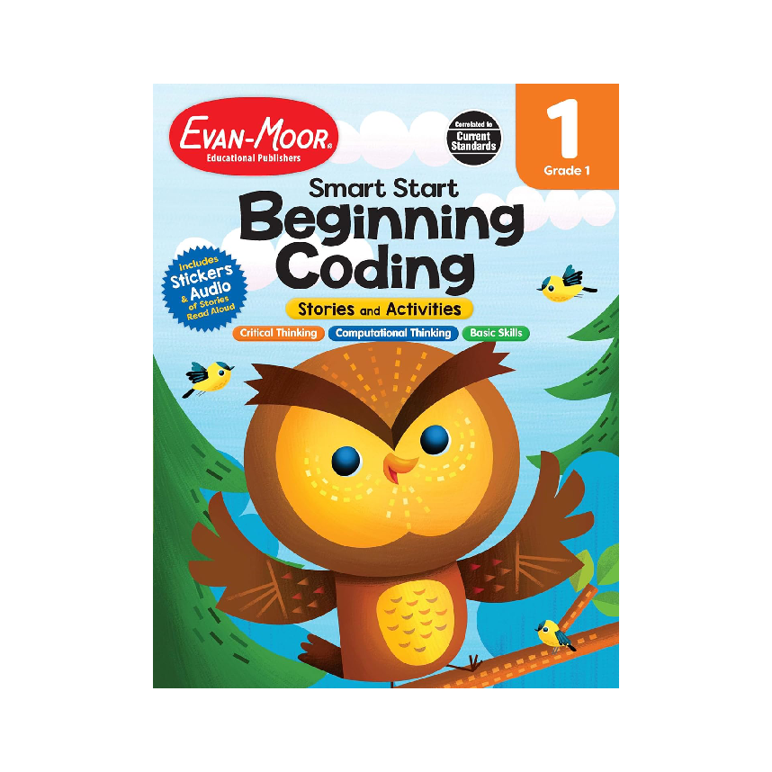 Smart Start: Beginning Coding Stories And Activities, Grade 1