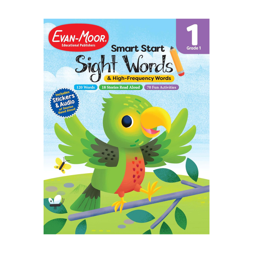 Evan Moor Smart Start Sight Words, Grade 1