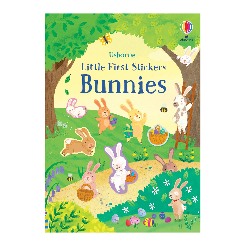 Usborne Little First Stickers: Bunnies