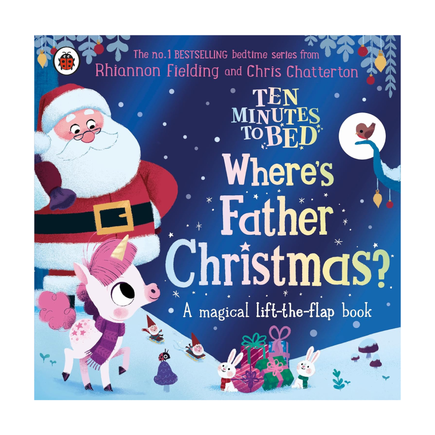Ten Minutes to Bed: Where's Father Christmas? (Board Book)