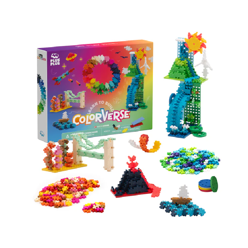 Plus-Plus Learn To Build Colorverse Superset