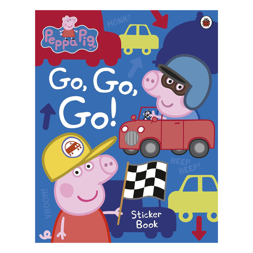Peppa Pig: Go, Go, Go! Vehicles Sticker Book
