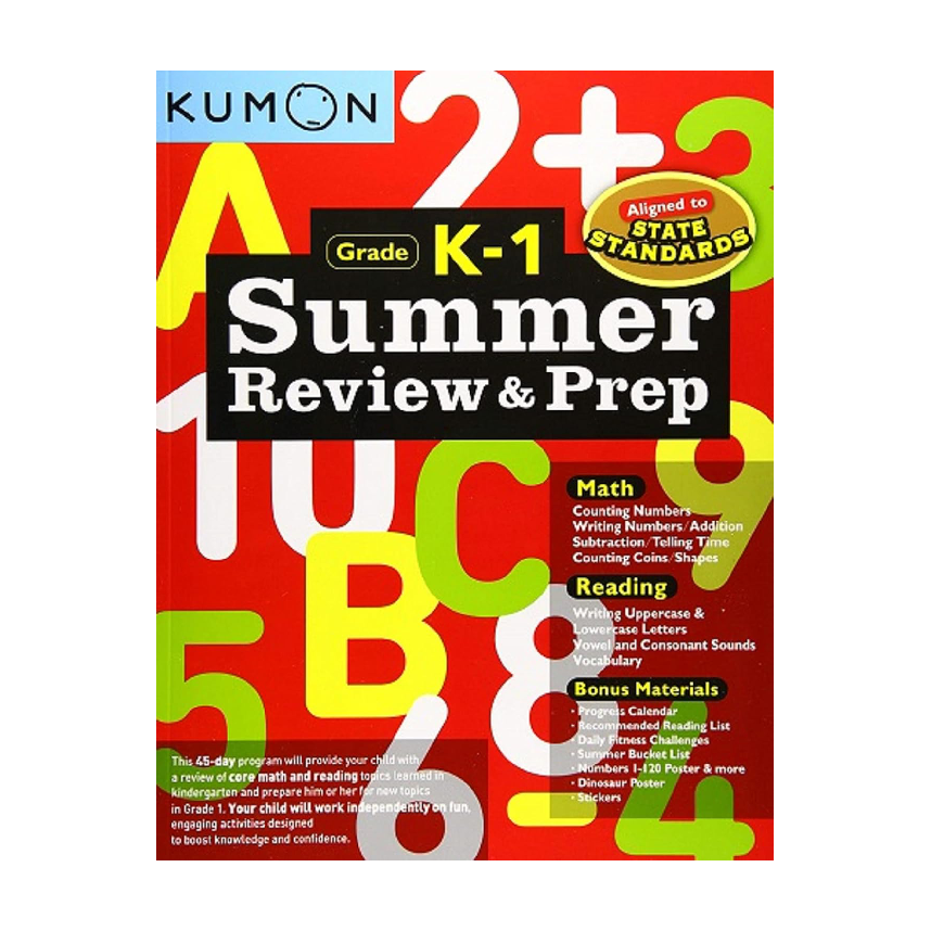 Kumon Summer Review & Prep: K-1