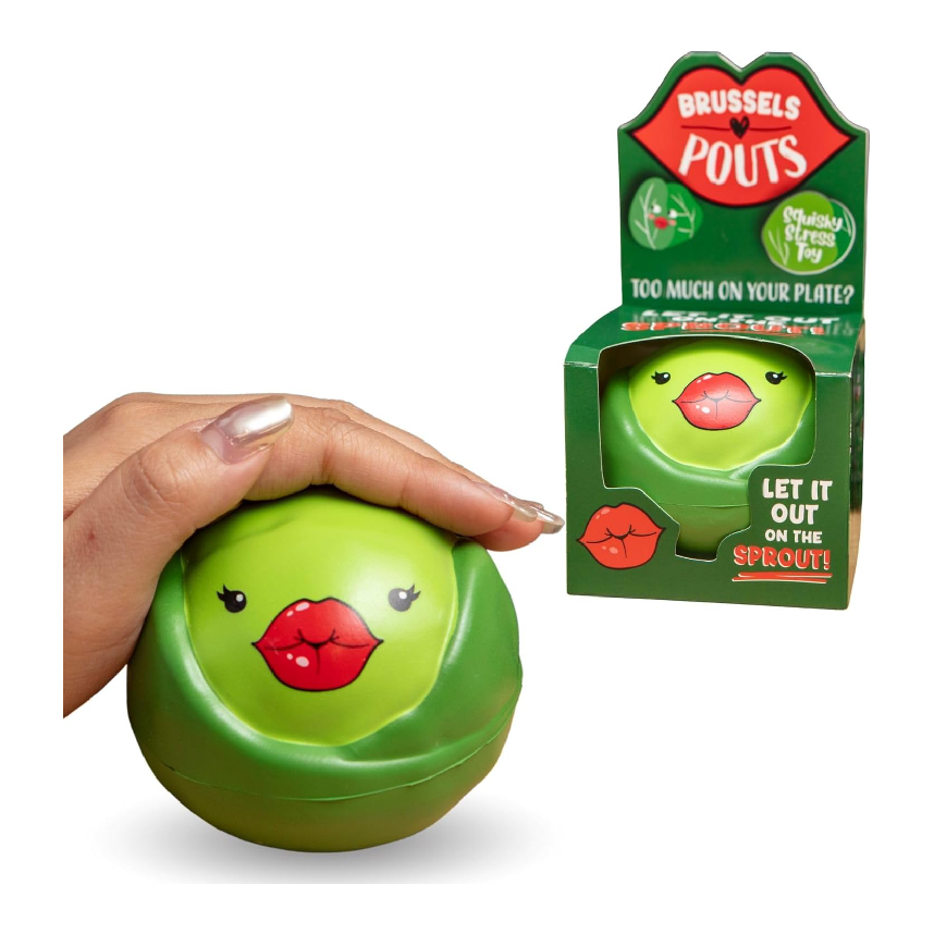Boxer Gifts Stress Toy: Brussels Pouts