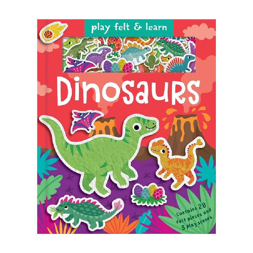 Play Felt And Learn Dinosaurs