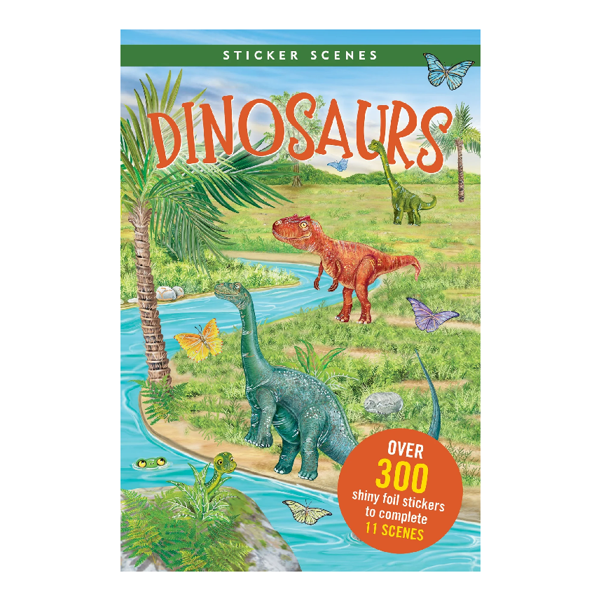 Sticker Scenes: Dinosaurs