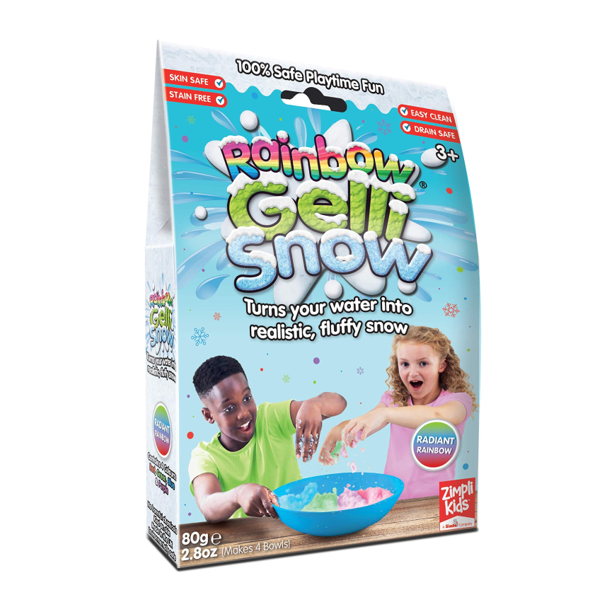 Zimpli Kids Gelli Snow Rainbow Pack