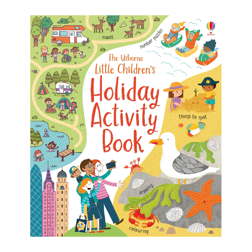 Usborne Little Childrens Holiday Activity Book