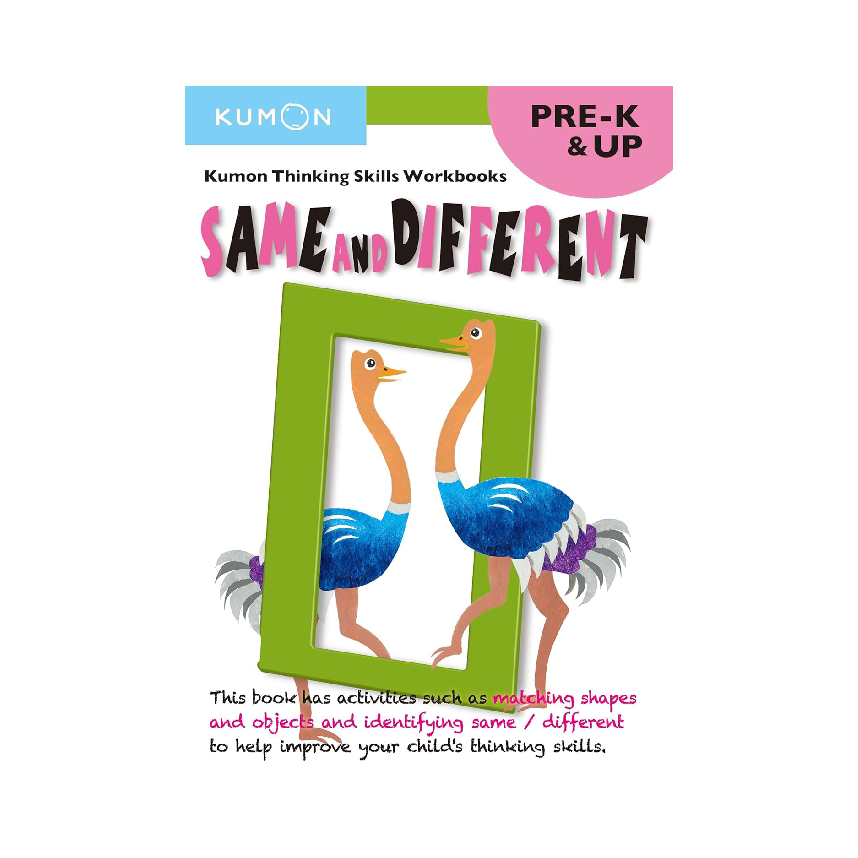 Kumon Thinking Skills: Pre K Same & Different