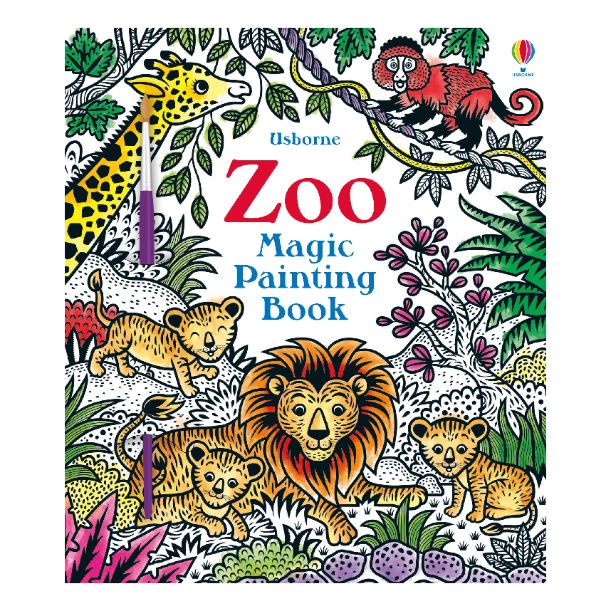 Usborne Magic Painting Book: Zoo