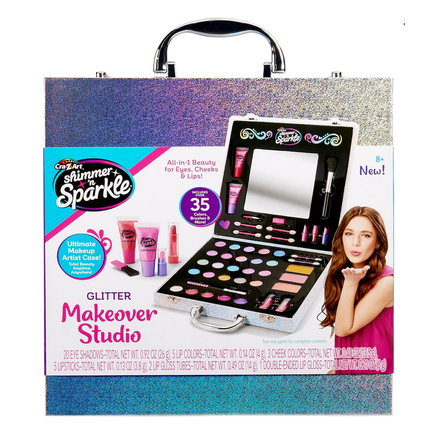 Cra-Z-Art Shimmer & Sparkle Glitter Makeover Studio