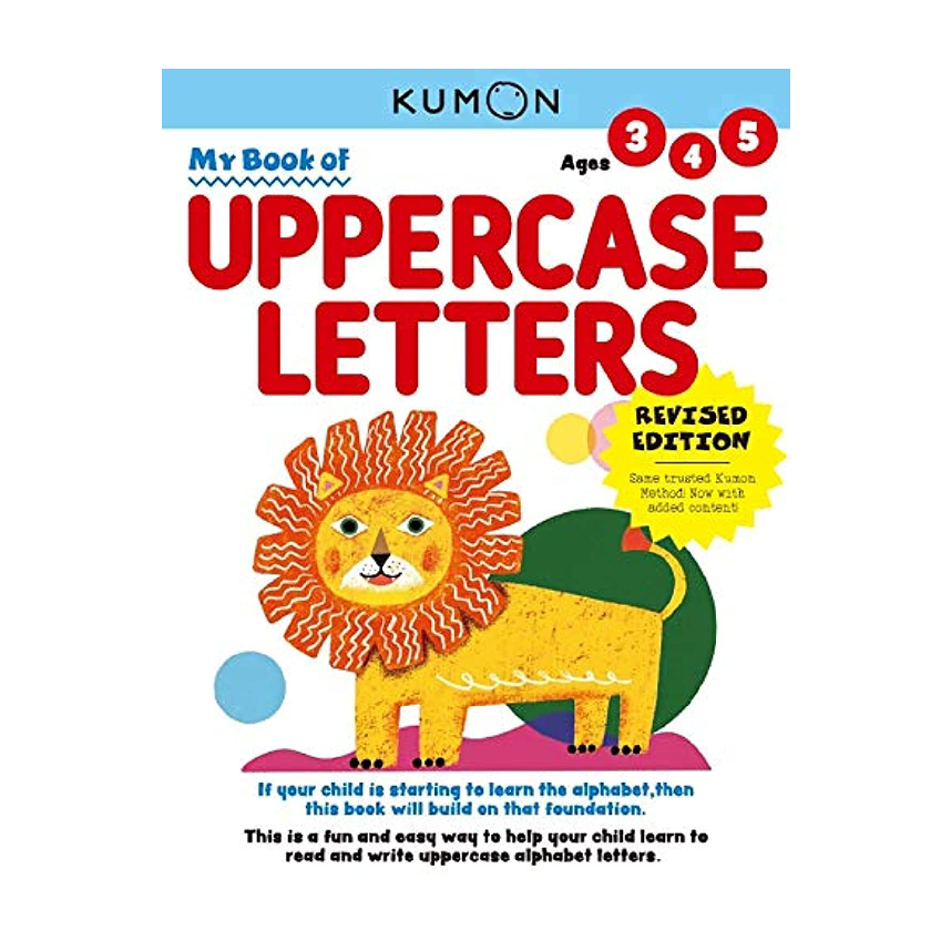 Kumon My First Book Of Uppercase Letters