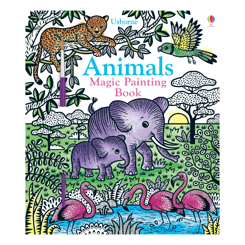 Usborne Magic Painting Book: Animals