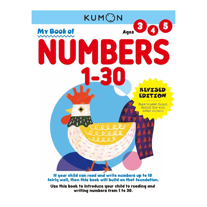 Kumon My Book Of Numbers Games 1-30