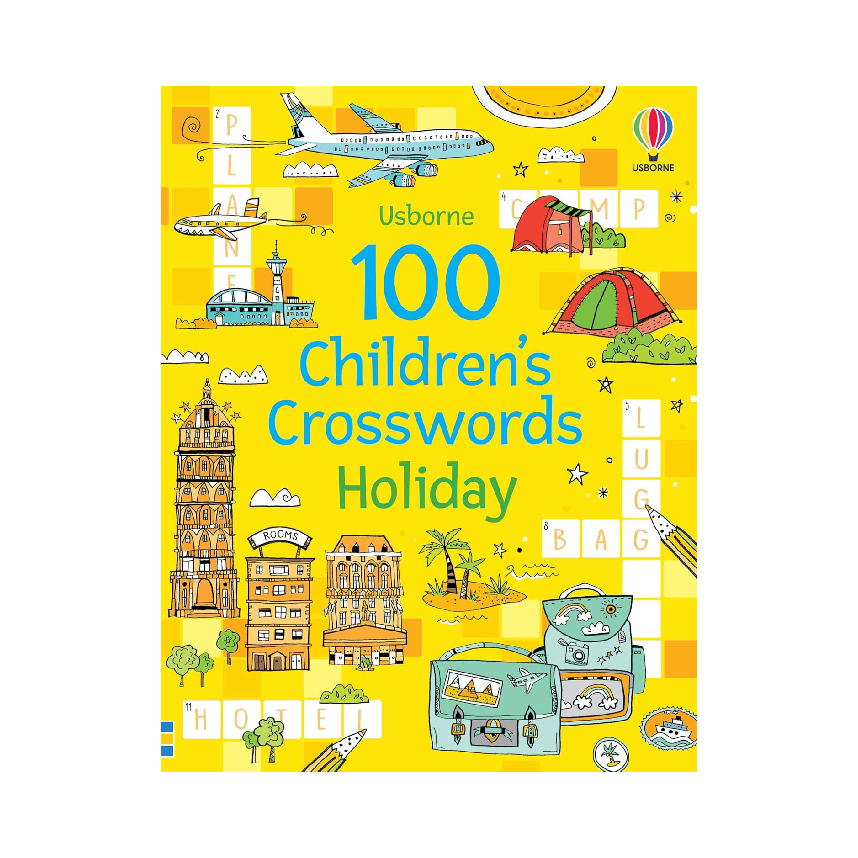 Usborne 100 Childrens Crosswords: Holiday