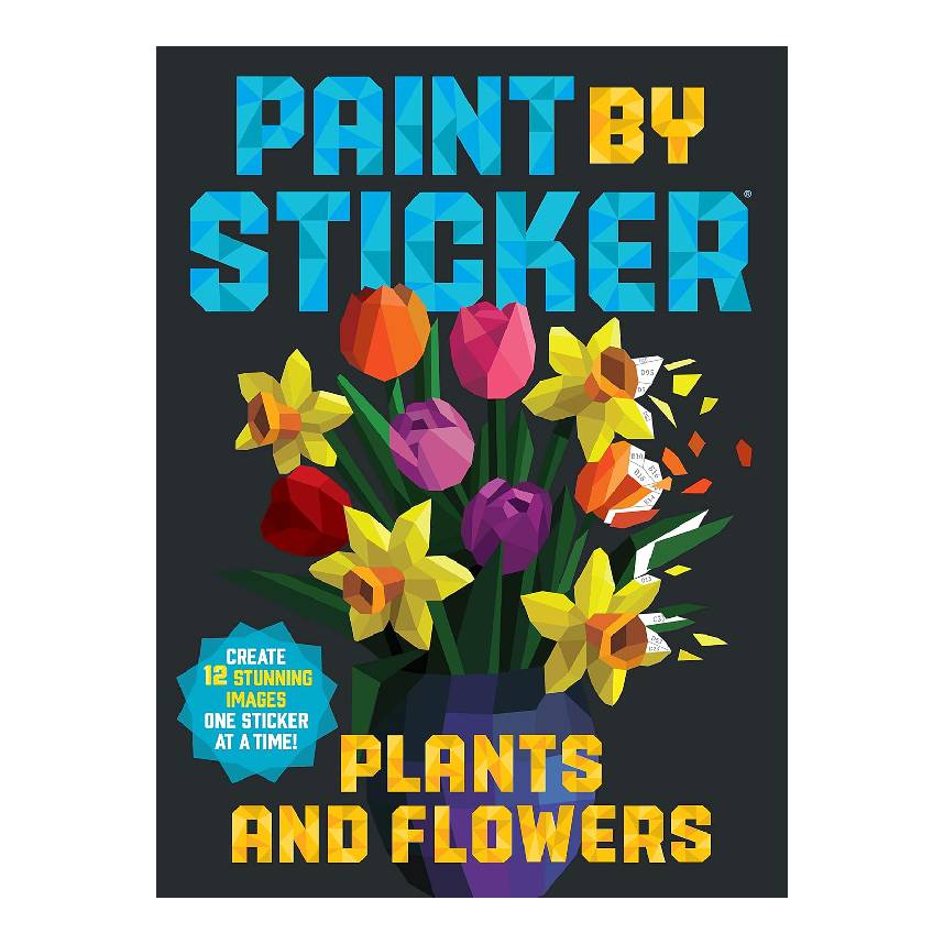 Paint by Sticker: Plants and Flowers