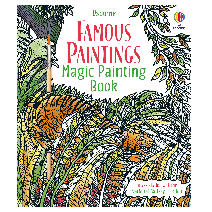 Usborne Magic Painting Book: Famous Paintings