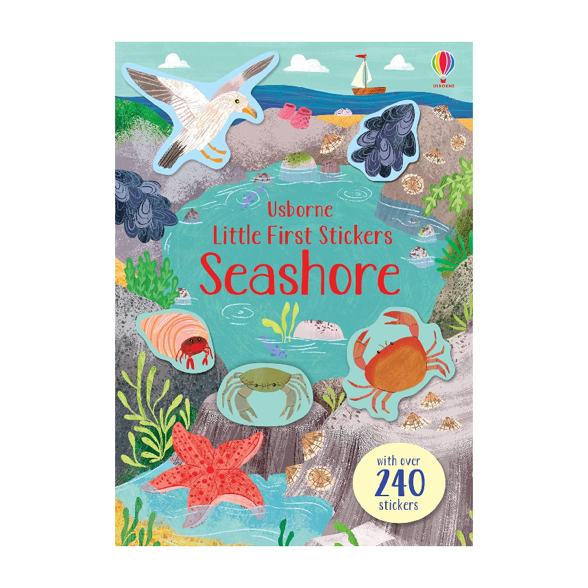 Usborne Little First Stickers Seashore