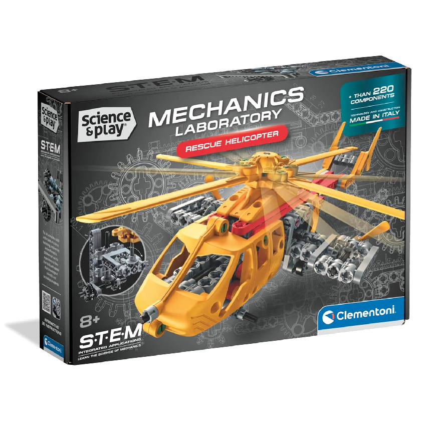 Clementoni Mechanics Rescue Helicopter