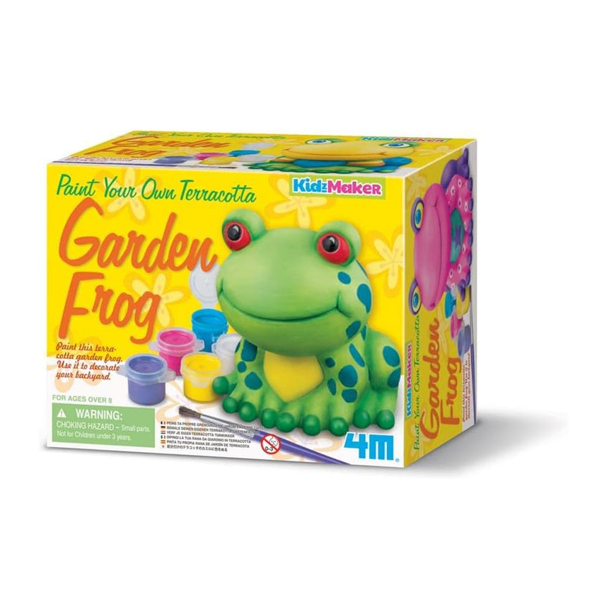 4M Paint Your Own Terracotta Garden Frog