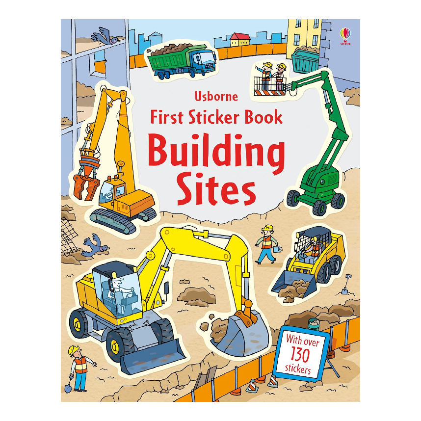 Usborne First Sticker Book: Building Sites