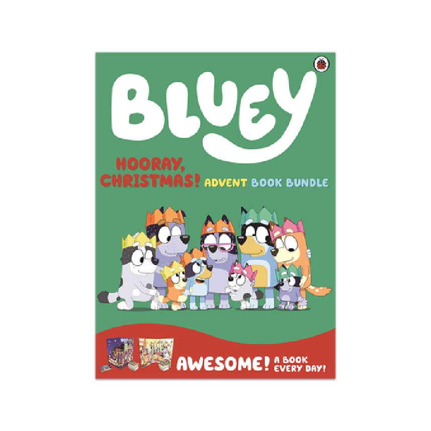 Bluey: Hooray, Christmas! Advent Book Bundle