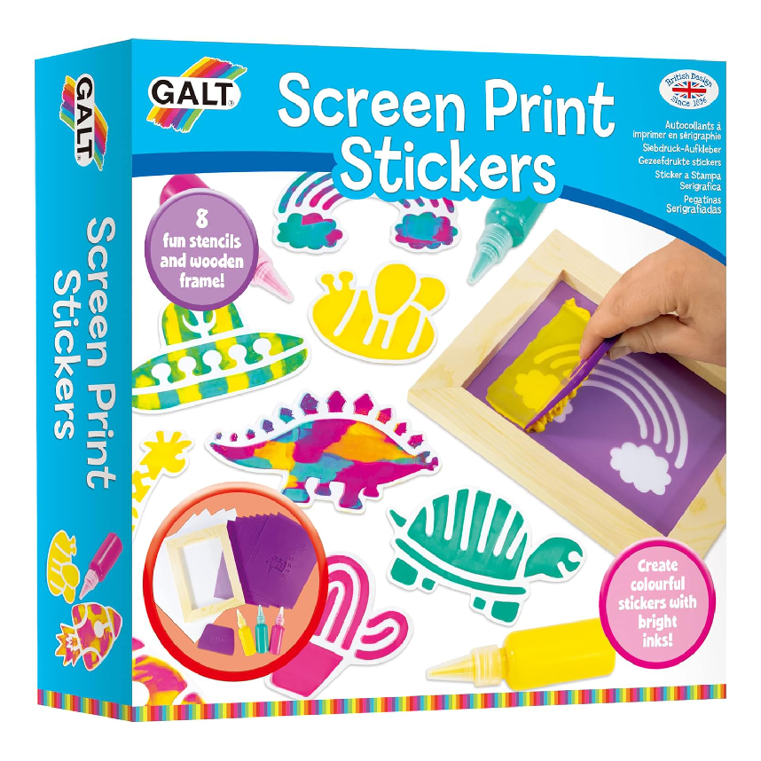 Galt Screen Print Stickers