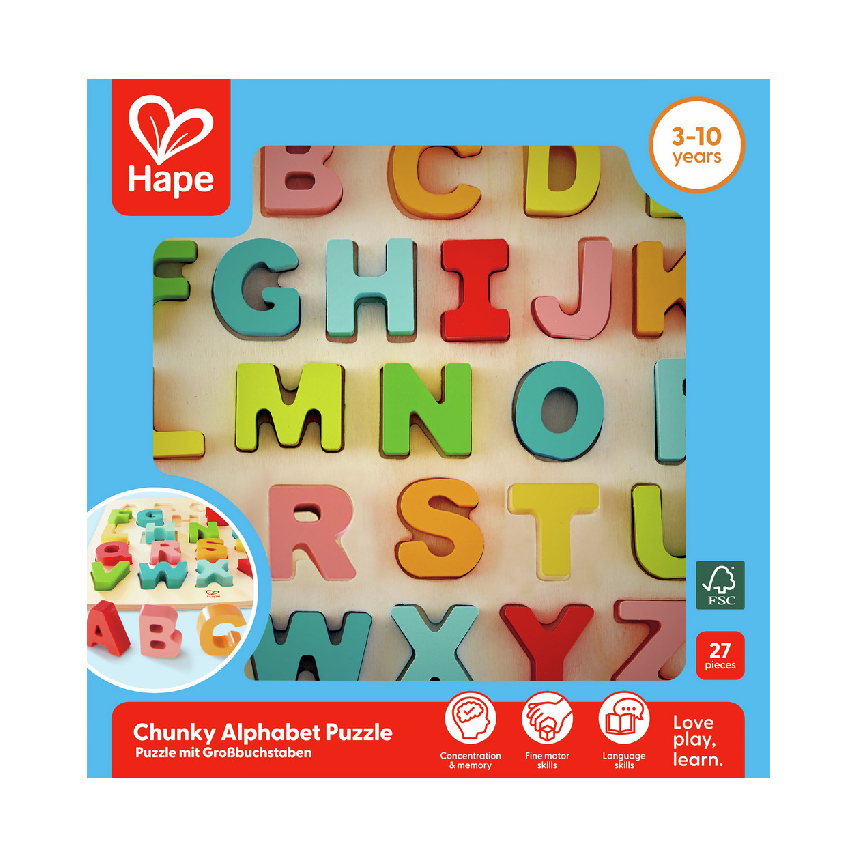 Hape Chunky Alphabet Puzzle