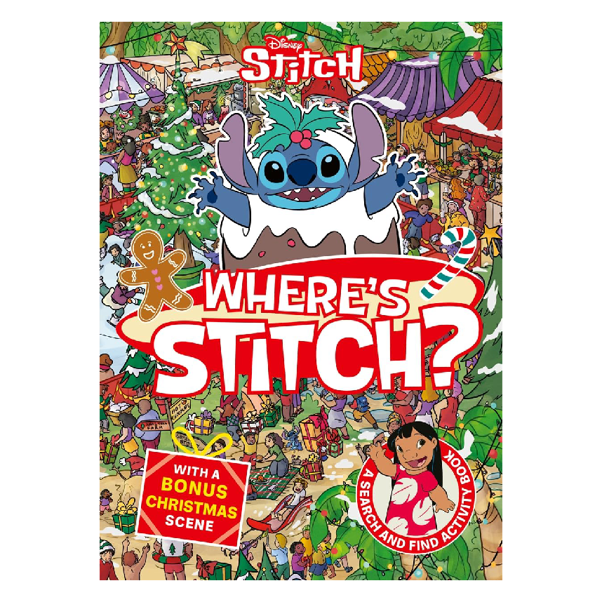 A Search And Find Activity Book: Wheres Stitch? (Christmas)