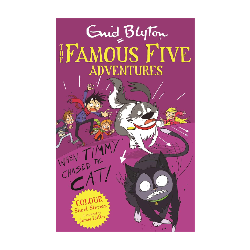 Enid Blyton The Famous Five Adventures: When Timmy Chased The Cat