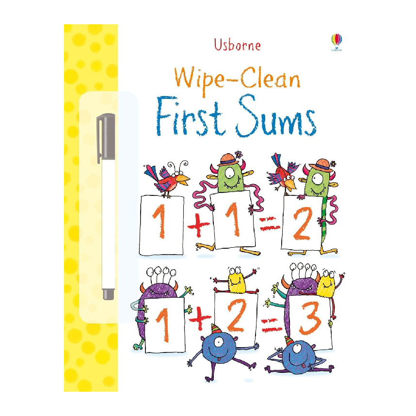 Usborne Wipe-Clean: First Sums