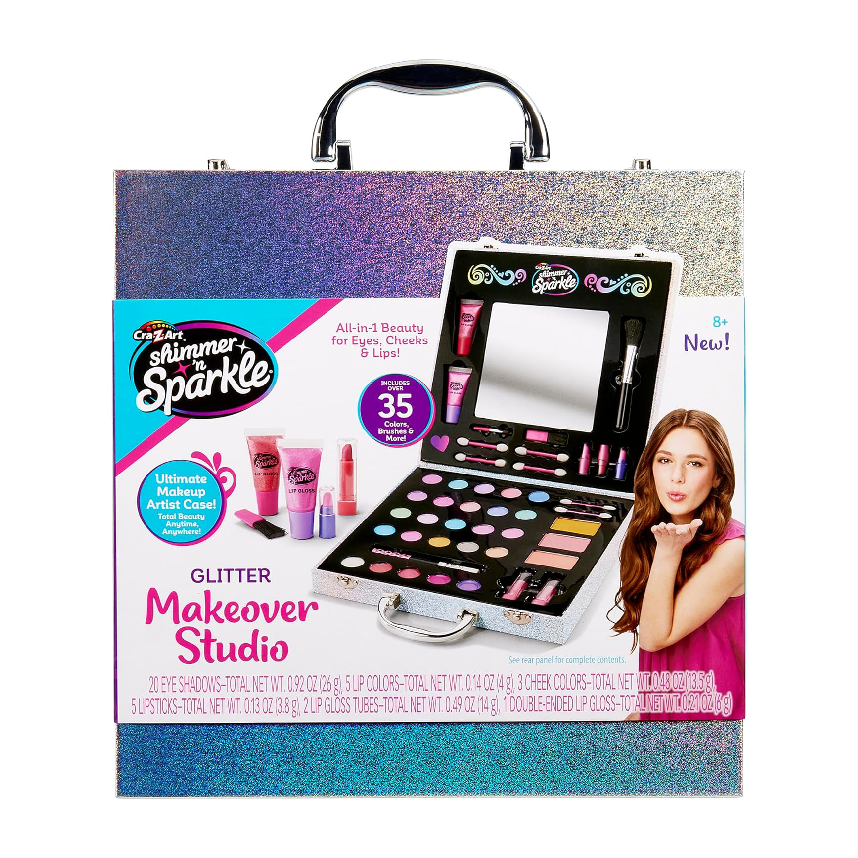 Cra-Z-Art Shimmer & Sparkle Glitter Makeover Studio