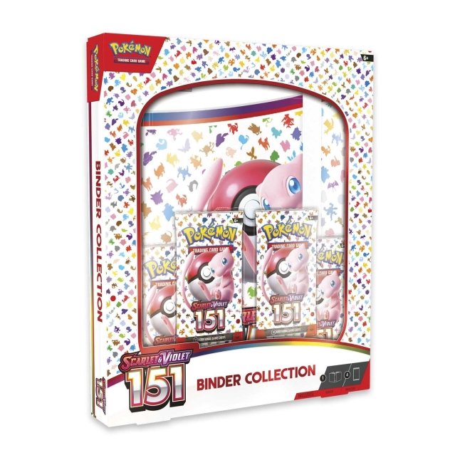 Pokemon TCG SV3.5 Scarlet and Violet 151 Binder Collection (Factory Sealed)