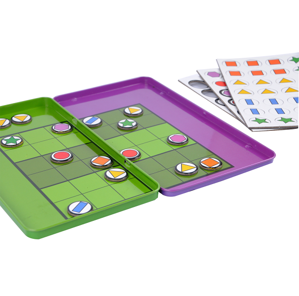 Purple Cow To Go Magnetic Travel Games: Sudoku Shapes