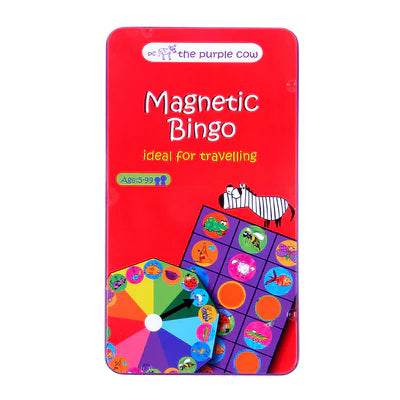 Purple Cow To Go Magnetic Travel Games: Bingo