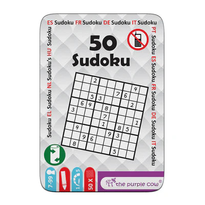 Purple Cow 50 Sudoku
