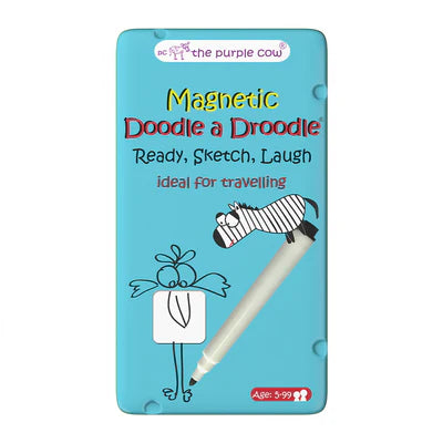Purple Cow To Go Magnetic Travel Games: Magnetic Doodle a Droodle