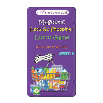 Purple Cow To Go Magnetic Travel Games: Lets Go Shopping
