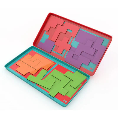 Purple Cow To Go Magnetic Travel Games: Brain Teaser Puzzles