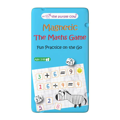 Purple Cow To Go Magnetic Travel Games: Magnetic The Maths Game