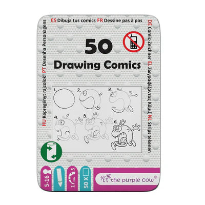 Purple Cow 50 Drawing Comics