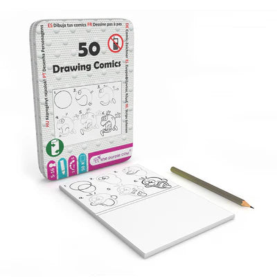 Purple Cow 50 Drawing Comics